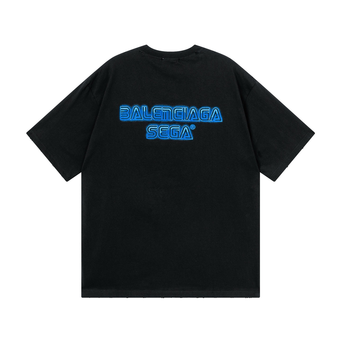 B 발ㄹ시아가 X 세가 소닉 더 헤지혹 티셔츠